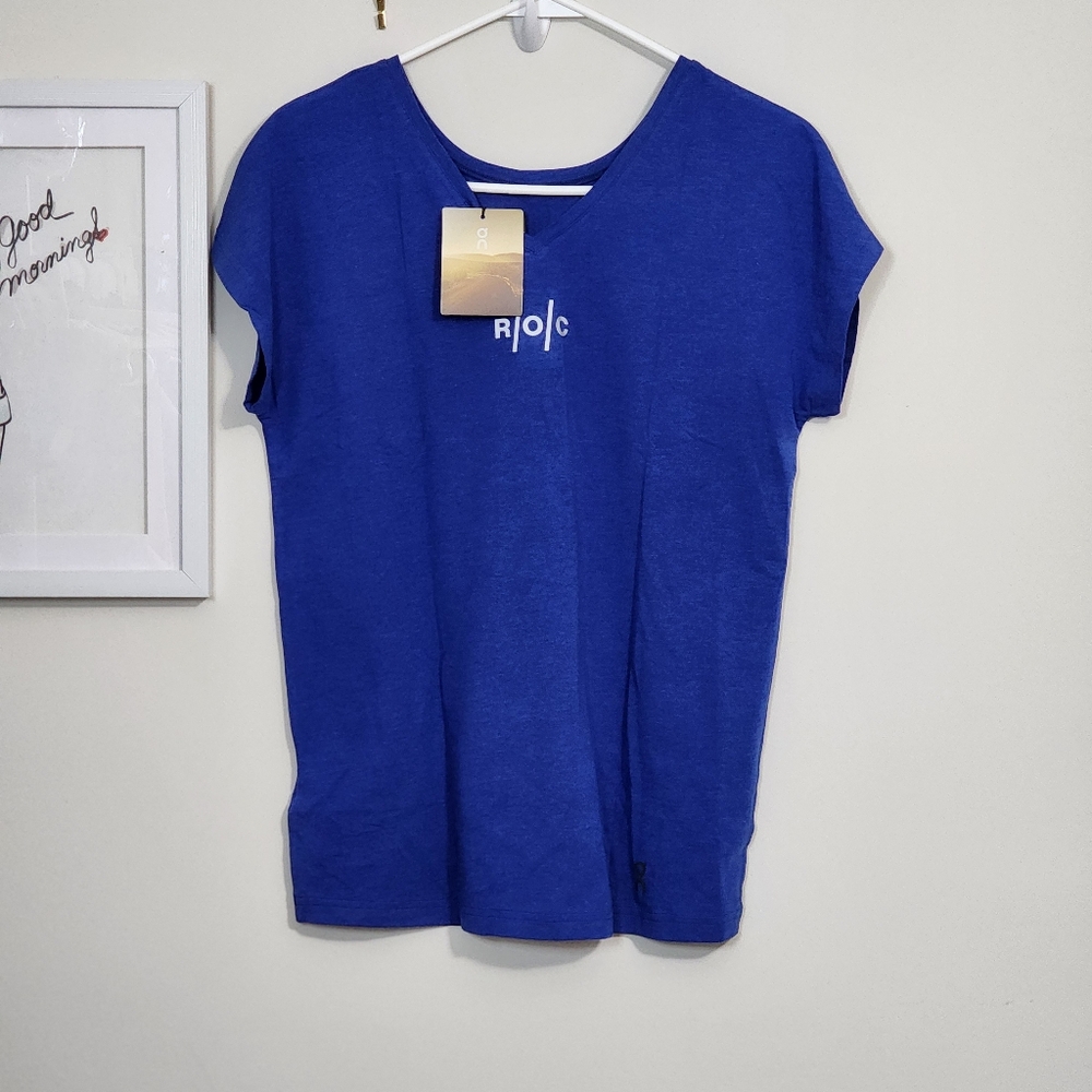 🛍 R.O.C Run On Cloud T-Shirt Women's XS Indigo
